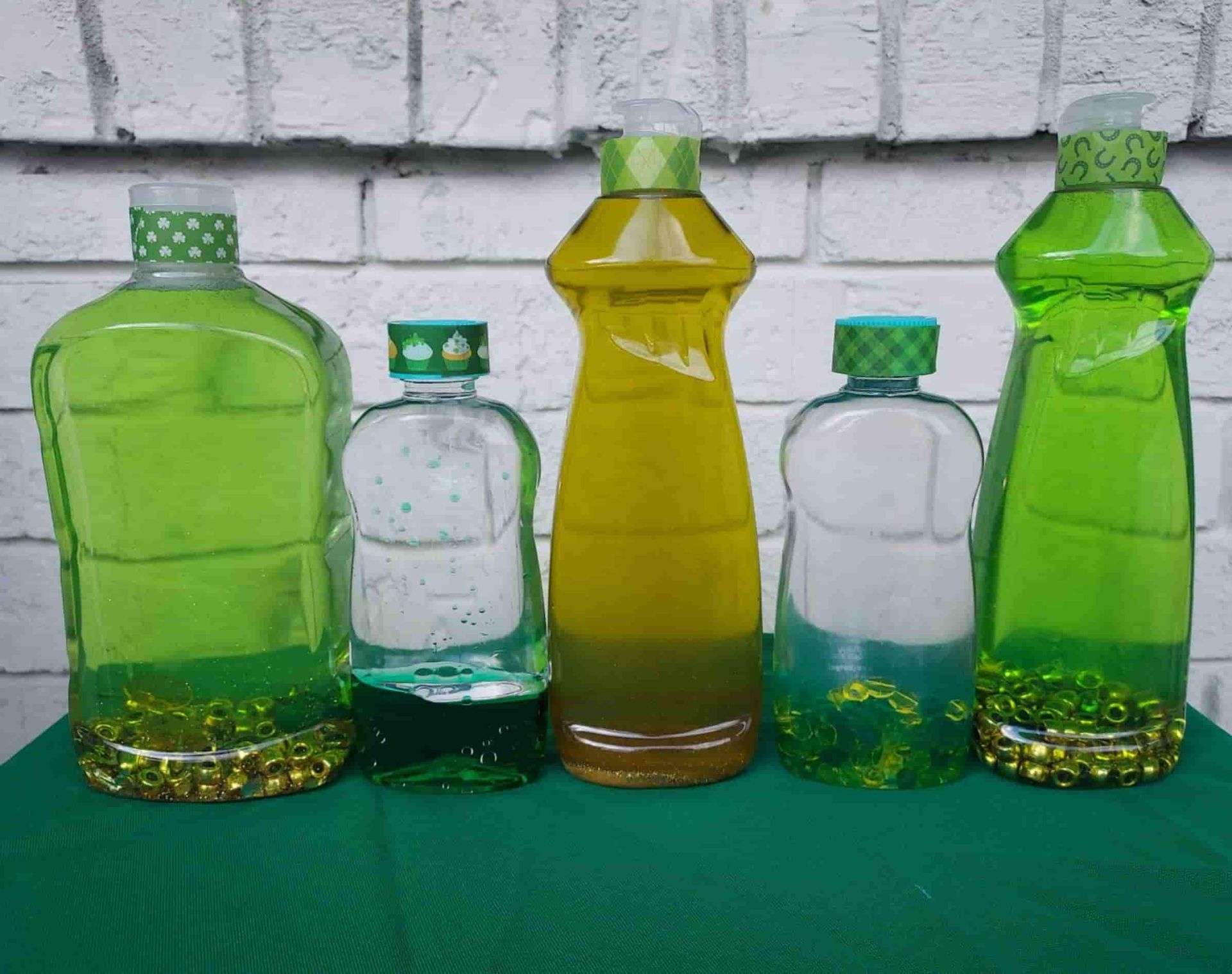 Easy St. Paddy’s Day DIY Calming Bottles And More Lucky Crafts!